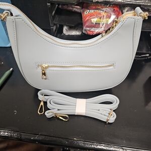 Elegant Light Blue Women's Bag
